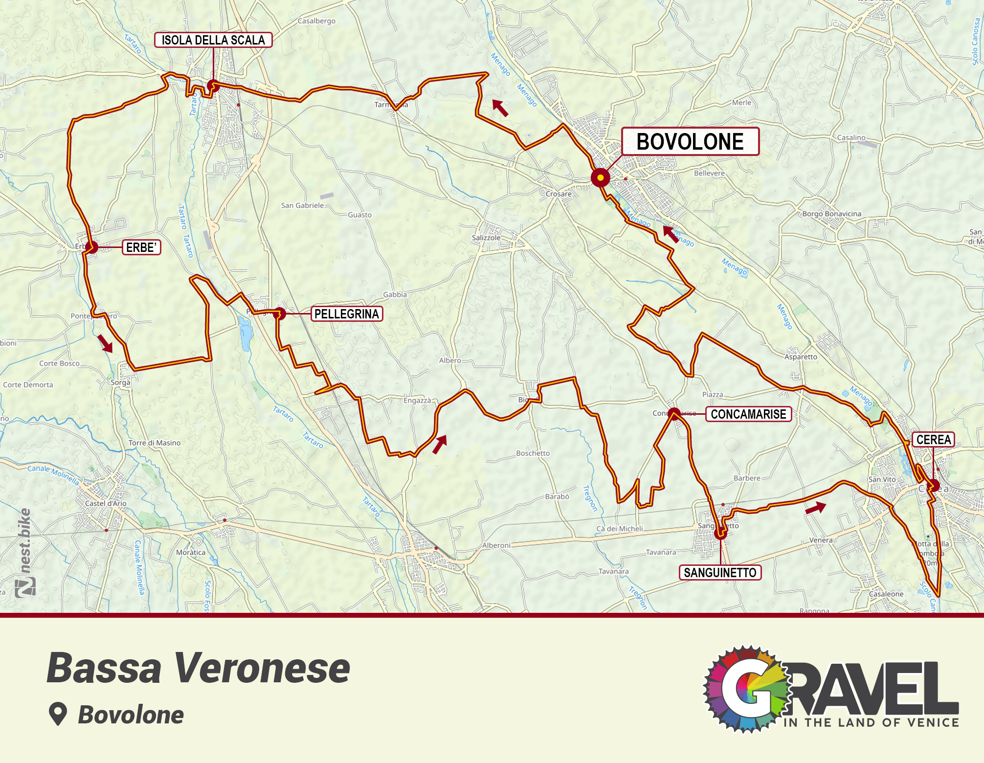 mappa percorso terre del risorgimento