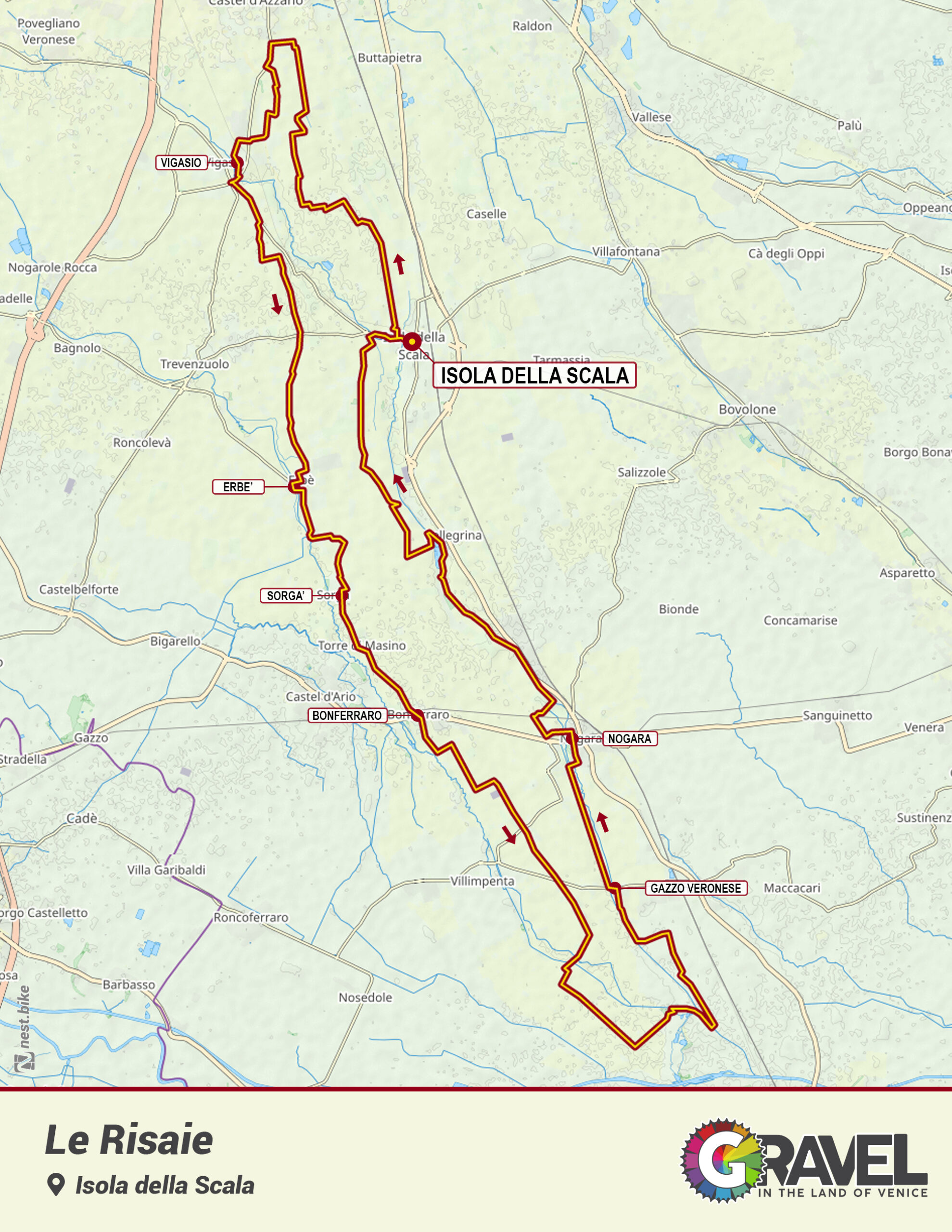 mappa percorso terre del risorgimento