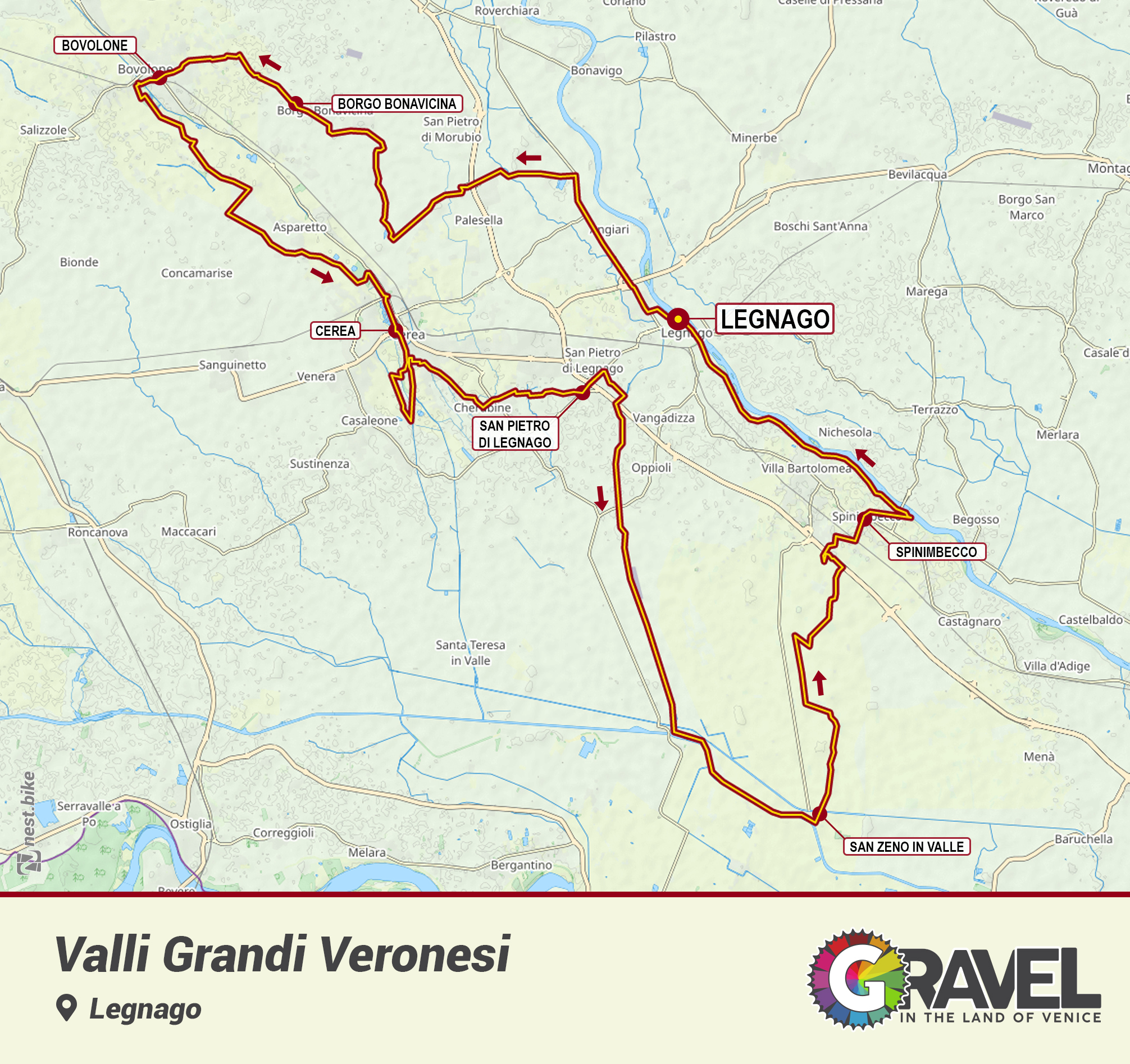 mappa percorso terre del risorgimento